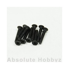 Kyosho Flat Head Screw Hex/M3x18/10pcs - KYO1-S33018H