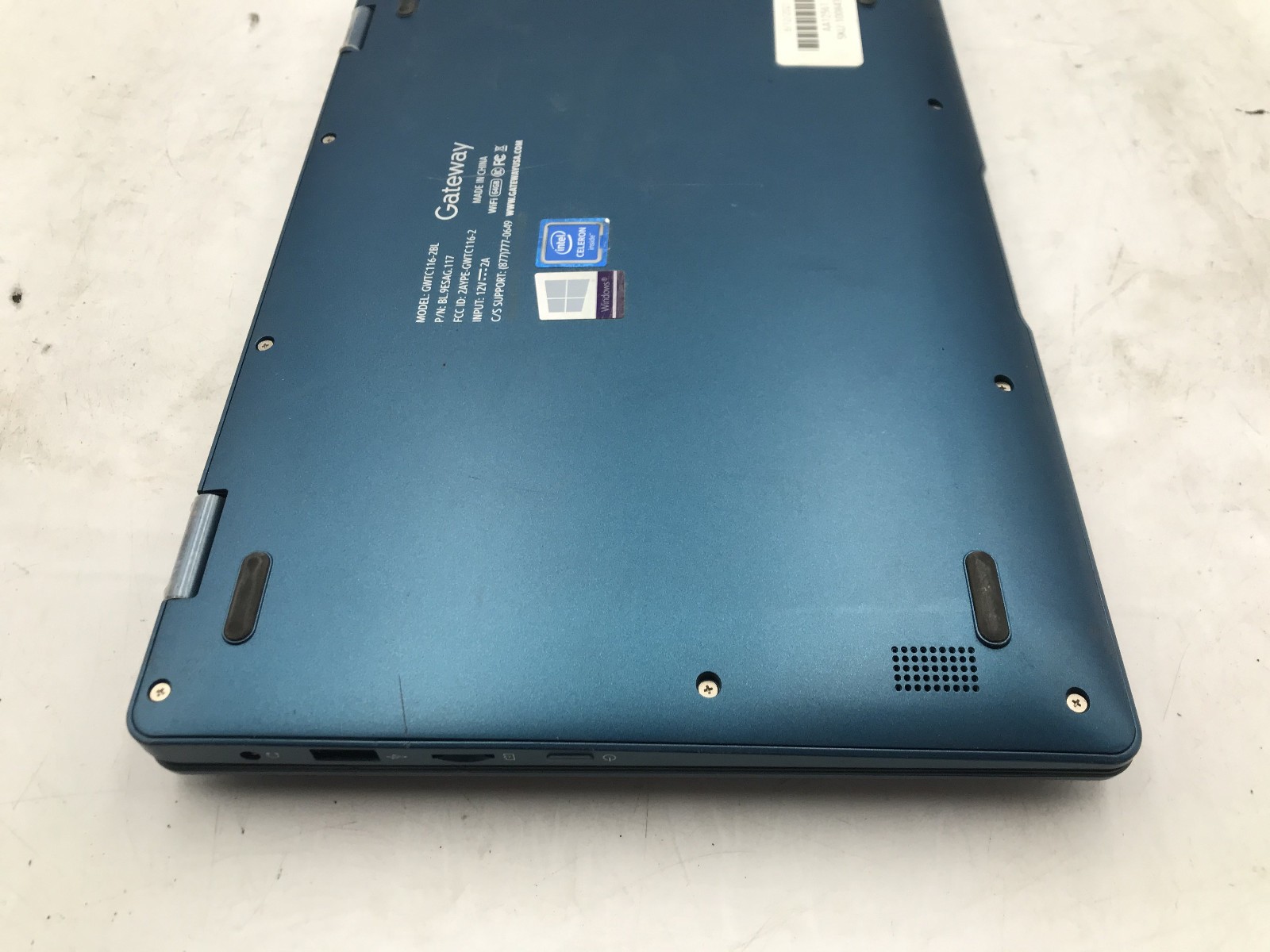 GATEWAY GWTC116 2BL -FOR PARTS/NO POWER- INTEL CELERON N4020 - 4GB RAM ...