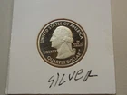 2015 S washington quarter Nebraska homestead silver proof coin