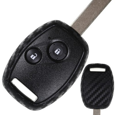 Schlüssel Hülle CARBON für Honda CR-V III Civic Accord VII Jazz II Pilot HR-V I