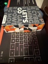 NIB CYBERPOWER PC LED Gaming Keyboard NOHI 02 RGB/Gaming Mouse ELITE M2 Bundle