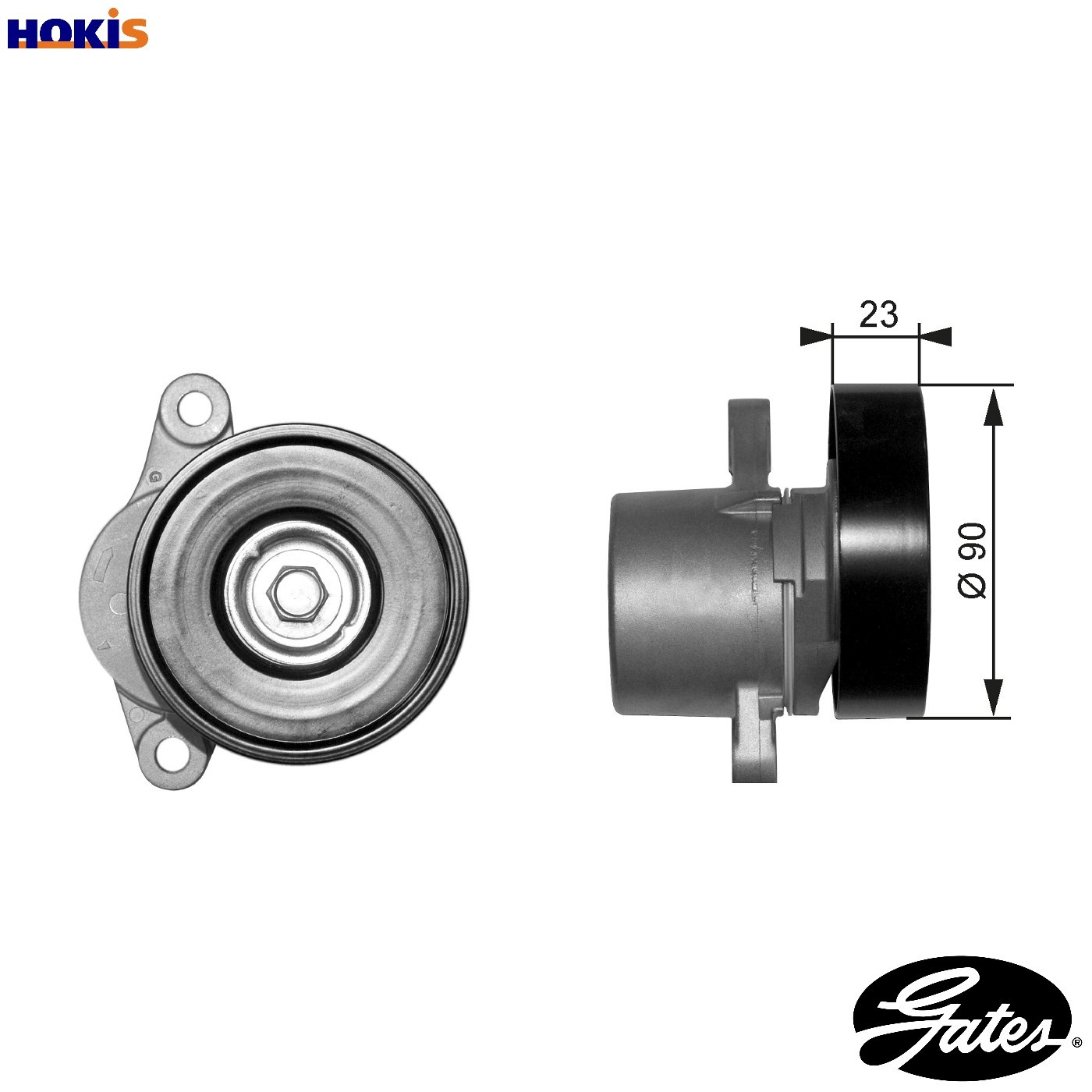 2x ✅Fits GATES T38156 BELT TENSIONER V-RIBBED BELT ⭐UK Seller⭐ - Image 12