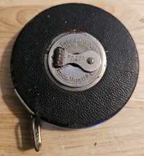 Vintage L.S. Starrett Co 50ft Tape Measure Rule Made in USA - Athol, Mass No 530