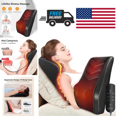 Shiatsu Neck and Back Massager 15 Inch for Arthritis and Myofascial Relief
