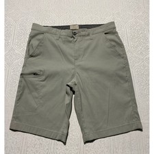 Weatherproof Vintage Men's Trail Shorts Gray 36 Stretch Quick-Dry Performance