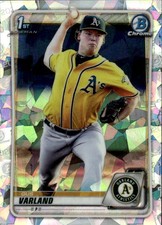 2020 Bowman Gus Varland #BCP-38 Chrome Prospects Atomic Refractor 5M