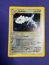 Steelix (Stahlos) 15/111 Neo Genesis Holo Rare Unlimited 110 HP German 2001 on eBay