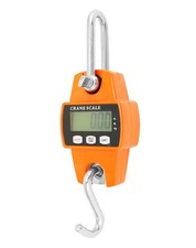 QWORK Digitale H&auml;ngewaage, bis zu 300 kg Tragf&auml;hig, Aluminium-Kran-Waage