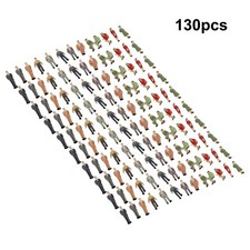 130Pcs O Scale 1:48 Painted Figures People Passenger Different Poses People