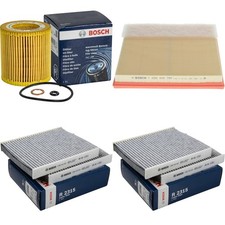 BOSCH Inspektionspaket Filterset für BMW 5er 535i 6er Cabriolet