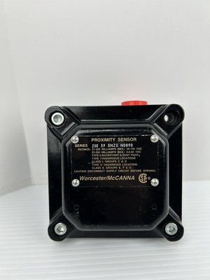 Worcester/McCanna 25E 39 SNZ3 N0890 Proximity Sensor 20-140VAC