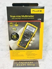 FLUKE 179 Digital Display Multimeter Backlight 6000 Count Authentic Black Yellow