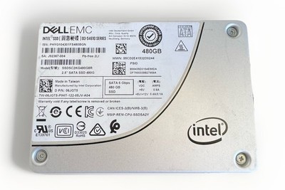 Dell 480GB 6Gbps Read Intensive 2.5'' SATA SSD SSDSC2KB480G8R Dell P/N: 06JGT5