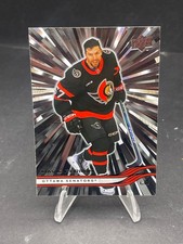 2025-26 DAVID PERRON UPPER DECK SERIES 2 OUTBURST VARIATION #376 SP