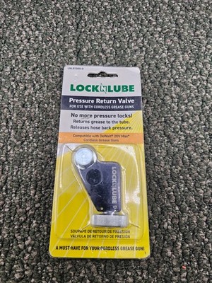LockNLube LNL81300-D Pressure Return Valve for Use with Cordless Grease