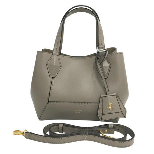 JIMMY CHOO 2WAY bag DIAMOND TOTE beige