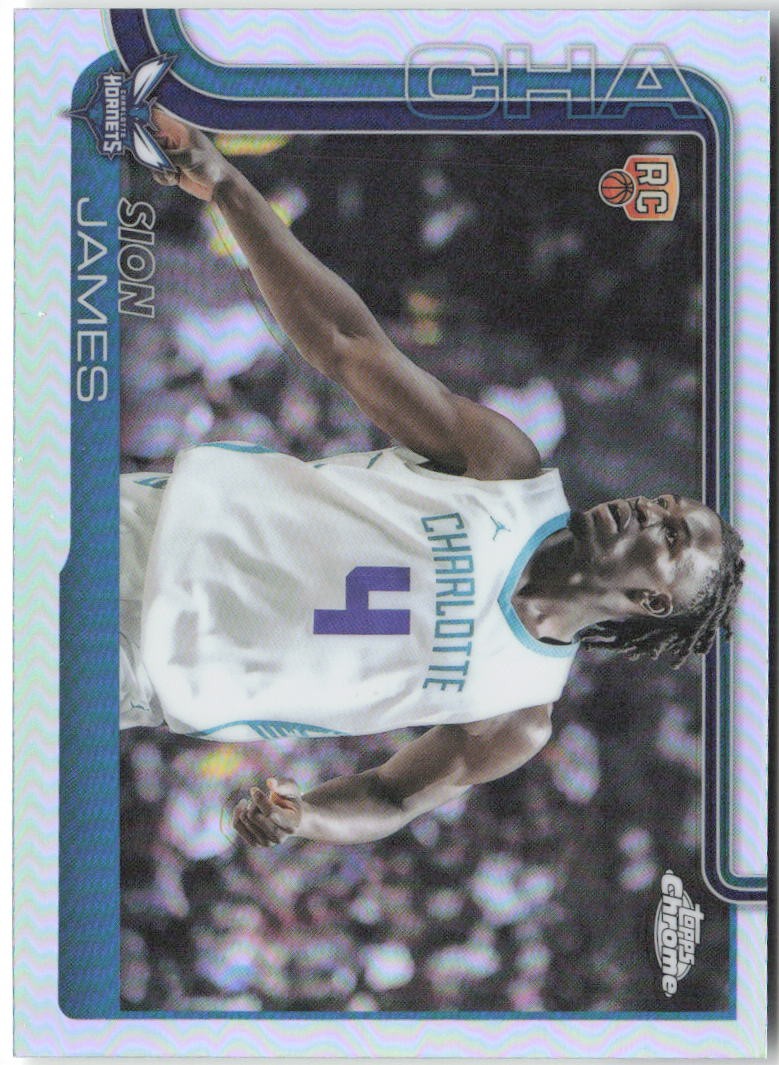 2025-26 Topps Chrome #283 Sion James Refractor