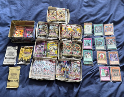 Yu-Gi-Oh! Bulk Zufallsvielfalt Restposten Konvolut 25 50 75 & 100 gemischte Rarität Karten