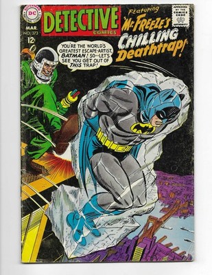 Detective Comics 373 1968 DC Comics VG 4.0 2nd App Mr. Freeze Batman Robin