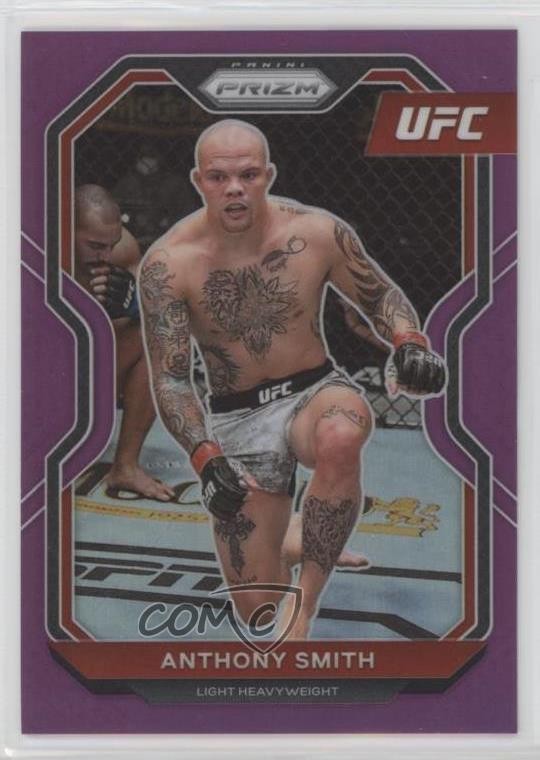 2021 Panini Prizm UFC Purple Prizm 95/149 Anthony Smith #96 uk2