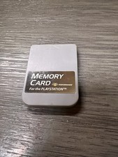 Performance Playstation 1 PS1 Memory Card - Grey