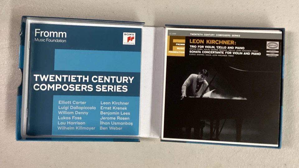Fromm Twentieth Century Composers Series Sony Classical CD Set EU 2020 - Image 3 of 4