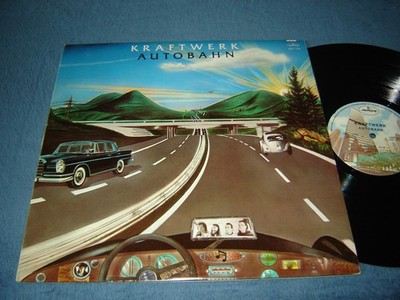 Kraftwerk - Autobahn LP EX Krautrock prog US 1970's Mercury pressing
