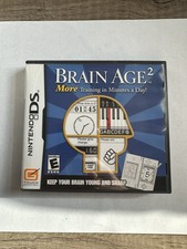 Brain Age 2: More Training in Minutes a Day! Nintendo DS ( Case And Manual Only)