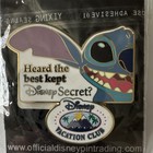 Disney Stitch "Heard the Best Kept Disney Secret?" Single Pin Lilo & Stitch — photo 2