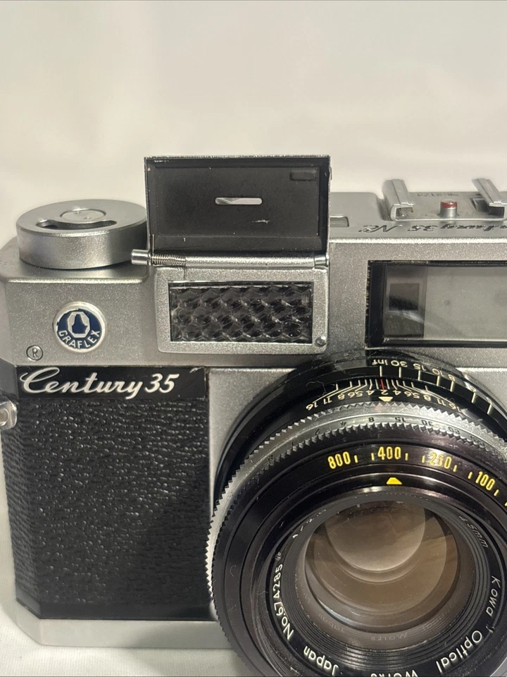 RARO Telémetro Graflex Century 35 NE 45mm f2 Kowa ~Kallo Japón EXCELENTE Foto 2 de 4