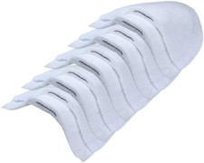 5 Pairs Cotton Set-in Shoulder Pads Sewing Shoulder Pad for Women/Men Blazer