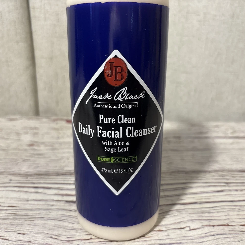 Jack Black Pure Clean Daily Facial Cleanser w/ Aloe & Sage Leaf 16 fl oz NEW - Image 2 of 4