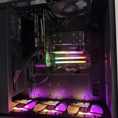 Custom Montech AIR 903 MAX Gaming PC Ryzen 5 7600X 32GB 512GB RTX 5060 Ti