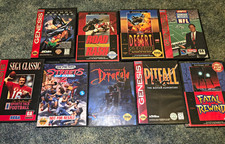 Hard to find Sega Genesis Game Lot w/ Cases & Manuals not for resale sor
