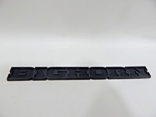 New Oem 2019-2025 Ram Bighorn Rear Back Tailgate 10 Emblem Badge Black Grey