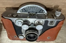 Vintage Mercury II Model CX Camera 35mm Tricor Lens  & Case not tested