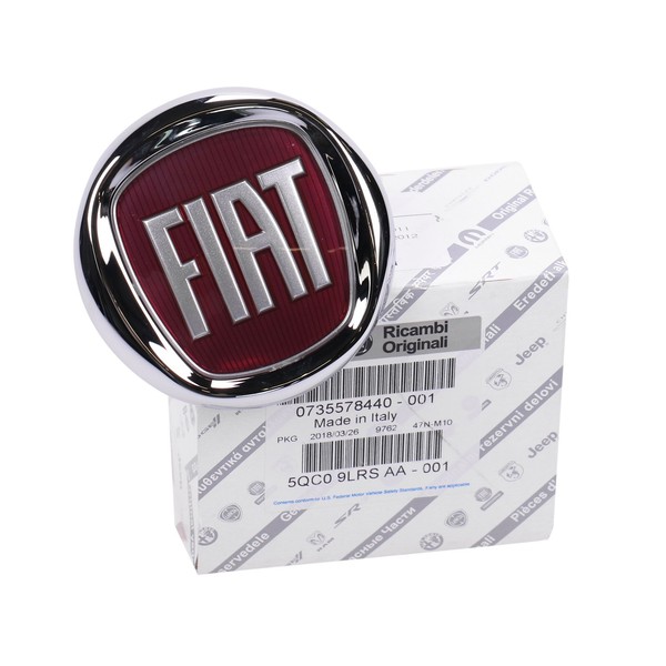 Original Fiat Emblem Logo Plakette KüHlergrill Punto Evo 2009-2011 735578440-image