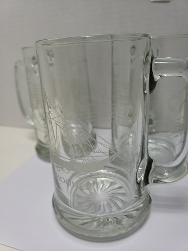 Lot Of 3 Beer Mugs Glass Nina,pinca,schooner - Picture 5 of 12
