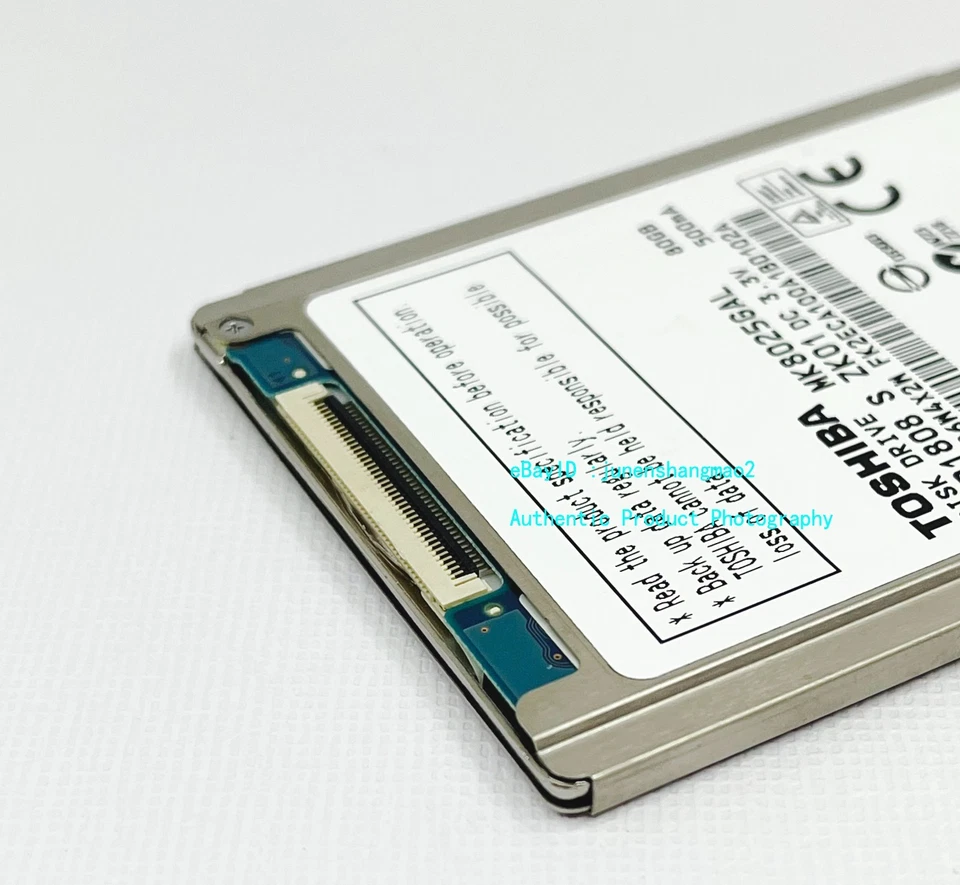 Toshiba MK8025GAL 80GB 1.8" 5MM CE hard drive for notebook/ IPOD/ Video camera. - Image 4 of 4