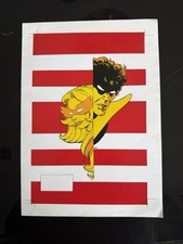 Rare Travaux impression Montage X-MEN Lug Archive No Frisano