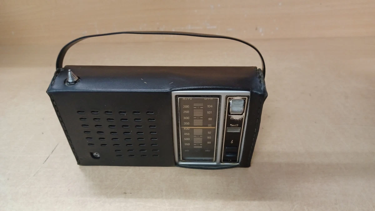 Philips L114 Vintage Tubo Radio Válvula Radio Gabinete Madera Retro *Como está*