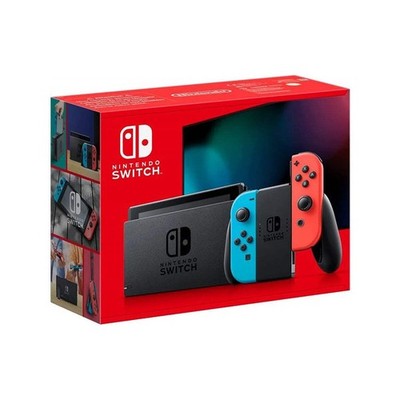 Nintendo Switch Konsole Neon Rot Blau Joy-Con 32GB Dock Zubehör