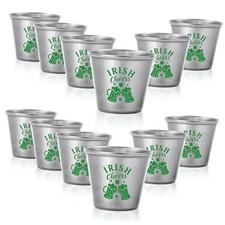 20 Pcs St. Patricks Day Party Favors Set St. Patrick's Day Shot Stainless Steel