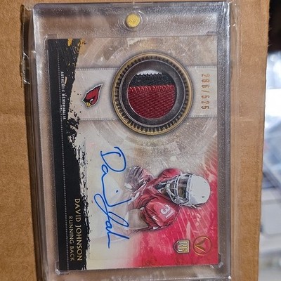 Topps 2015 Valor Shield of Honor Autograph Patch David Johnson Rookie #SHA-DAJ  