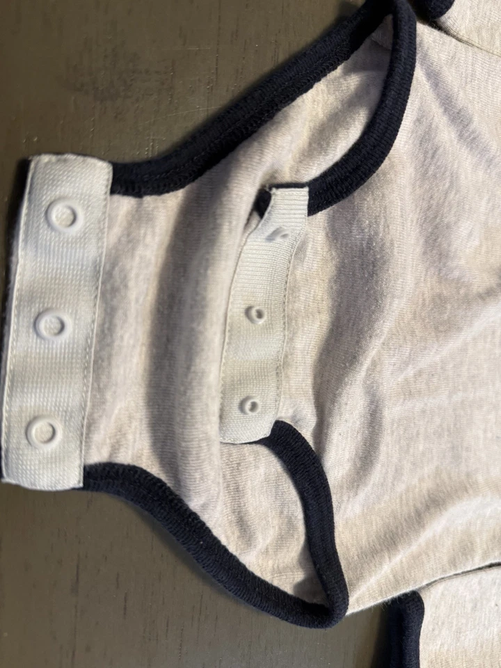 Body Harley-Davidson Bebé Manga Larga con Cierre a Presión 6/9 Meses Foto 2 de 4