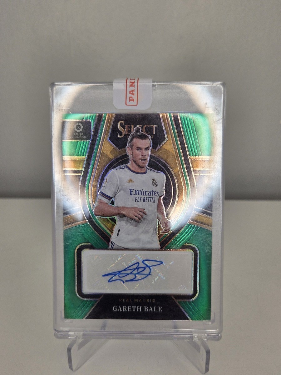 Gareth Bale 2022-2023 Panini Select Green Auto /5
