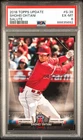 SHOHEI OHTANI 2018 TOPPS UPDATE SALUTE ROOKIE RC #S-39 PSA 6 EX-MT DODGERS JAPAN