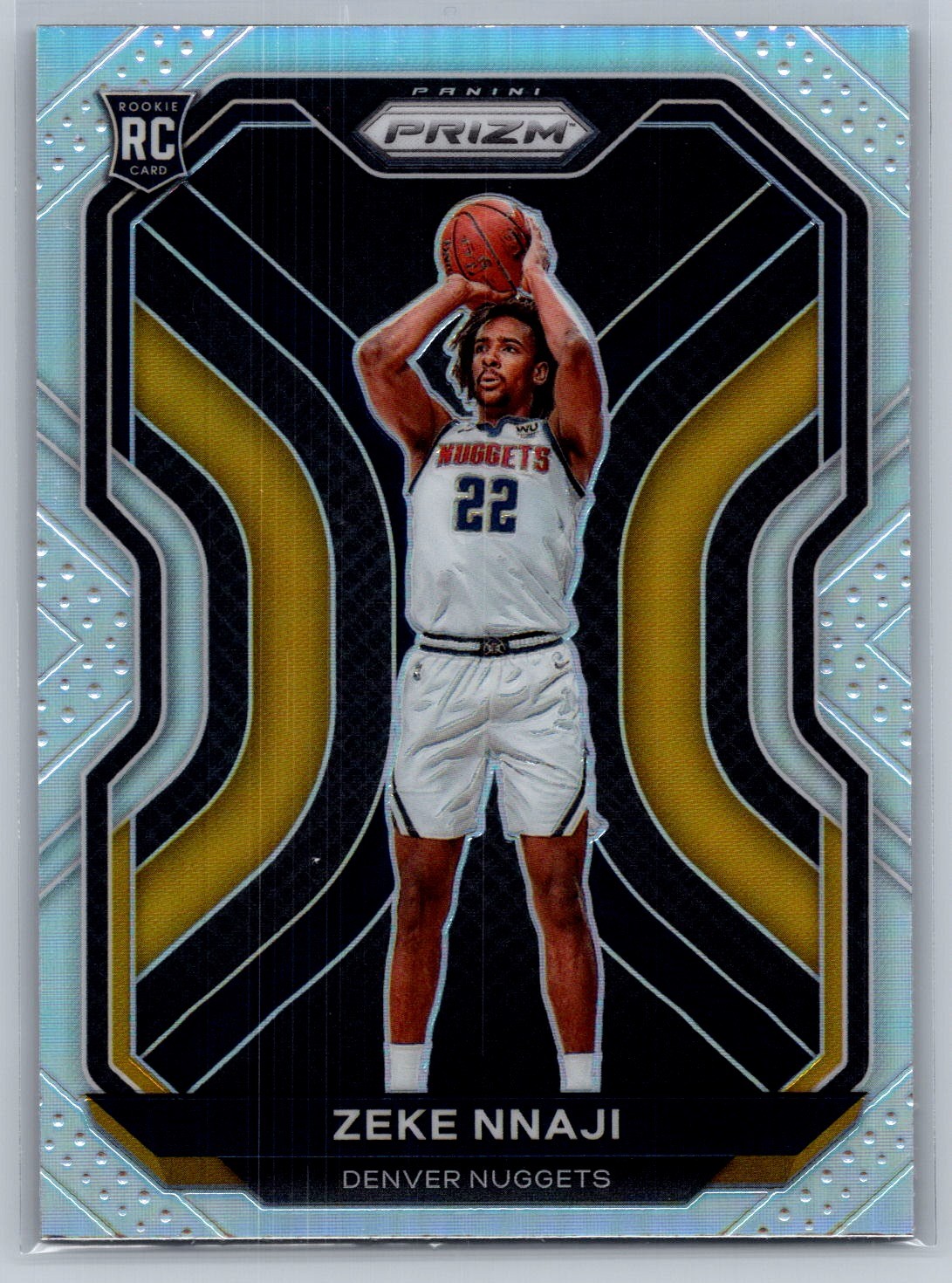 Zeke Nnaji 2020-21 Panini Prizm Rookie Silver #266