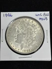 1886 Morgan Silver Dollar BU UNC Nice Grade, Great Eye Appeal