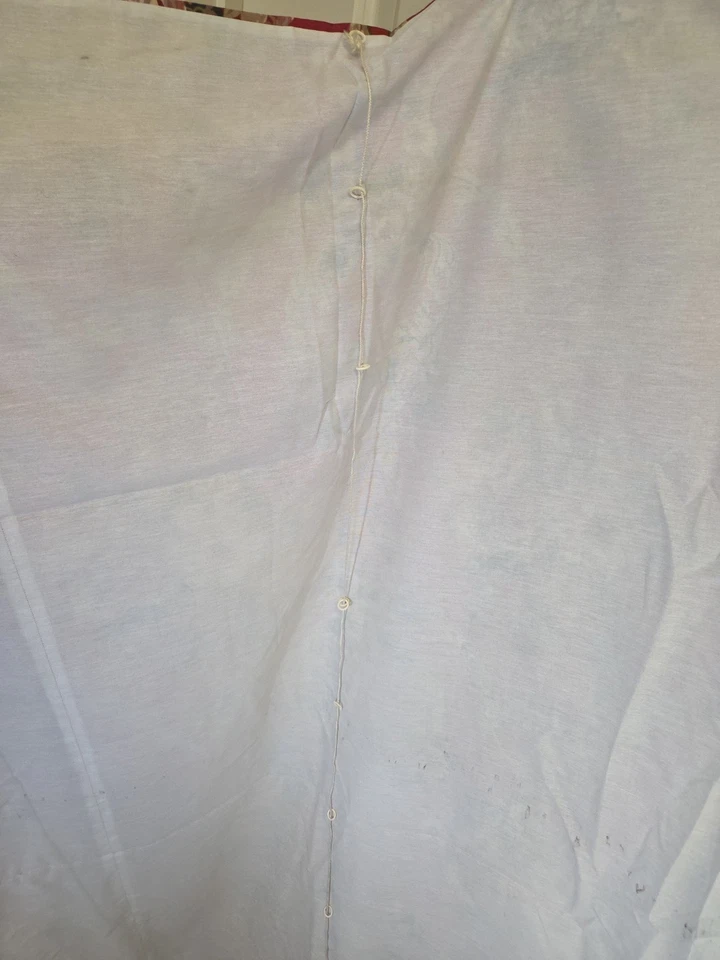 De Colección Ralph Lauren DANIELLE MARSIELLE Rojo Floral 2 Tonos Romanos + 1 Cenefa Forrada Foto 3 de 4